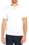 Public Rec Go-to Short Sleeve Performance Henley In White