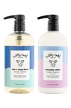 Tubby Todd Bath Co. Babies' The Wash & Lotion Bundle In Lavendar & Rosemary