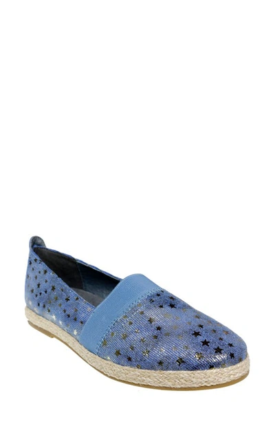 David Tate Grin Espadrille In Denim