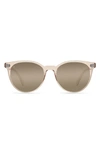 Raen Norie 53mm Mirrored Cat Eye Sunglasses In Dawn/ Mink Gradient Mirror