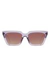Raen Keera 54mm Polarized Cat Eye Sunglasses In Bordeaux