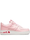 NIKE AIR FORCE 1 '07 LX "THANK YOU PLASTIC BAG PINK FOAM" SNEAKERS