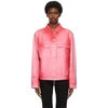 GIVENCHY PINK DENIM SHINY POLISHED JACKET