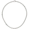 GIVENCHY SILVER G LINK NECKLACE