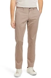 Nordstrom Sueded Slim Fit Stretch Chinos In Tan Desert