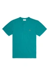 Lacoste Regular Fit Henley T-shirt In Bailloux
