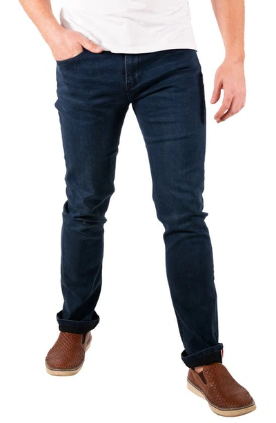 Maceoo Classic Stretch Jeans In Blue