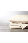 COYUCHI COYUCHI CRINKLED ORGANIC COTTON PERCALE SHEET SET,1024305