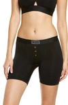 Tomboyx Stretch Modal 6-inch Fly Boxer Briefs In Black X