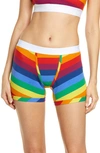 Tomboyx 4.5-inch Trunks In Rainbow Pride