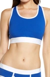 Tomboyx Next Gen Racerback Bra In Royal Blue