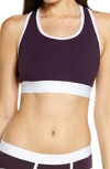 Tomboyx Next Gen Racerback Bra In Plum