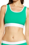 Tomboyx Next Gen Essential Bra In Kelly Green