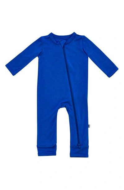 Kyte Baby Babies' Zip-up Romper In Indigo