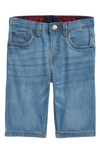 Levi's Kids' Performance Denim Shorts In M0t-spit Fire