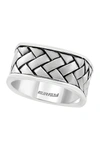 Effy Sterling Silver Ring In White