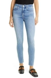 Frame Le High Skinny Ankle Jeans In Melville