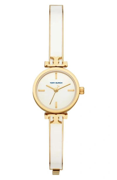 Tory Burch Kira Watch, Gold-tone/ivory, 22 X 22 Mm