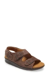 Sas Relaxed Slingback Sandal In Teddy Nubuck Leather