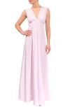 Everyday Ritual Amelia Sleeveless Empire Nightgown In Pink