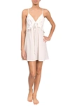 EVERYDAY RITUAL ISABELLE TIE-FRONT COTTON CHEMISE,DR1016-10