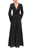 Everyday Ritual Diane Cotton Duster Robe In Black