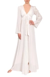 Everyday Ritual Diane Cotton Duster Robe In White