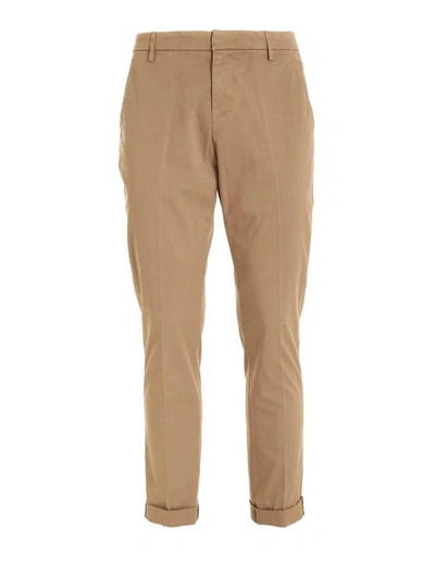 Dondup Gaubert Trousers In Brown - Atterley