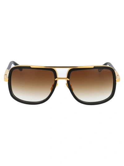 Dita Eyewear Square Frame Sunglasses In Gold