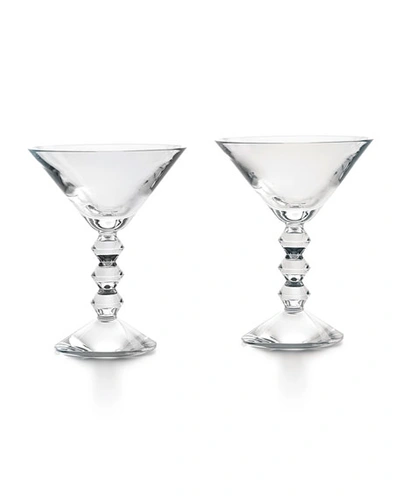 Baccarat Vega Martini Glasses, Set Of Two