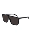 SAINT LAURENT MASK SHIELD SUNGLASSES,PROD227980266