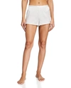 LA PERLA SILK SIDE-BUTTON LOUNGE SHORTS,PROD237750280