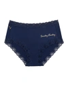 Uwila Warrior Soft Silk Estate Blue Sunday Funday Briefs In Estate Blue