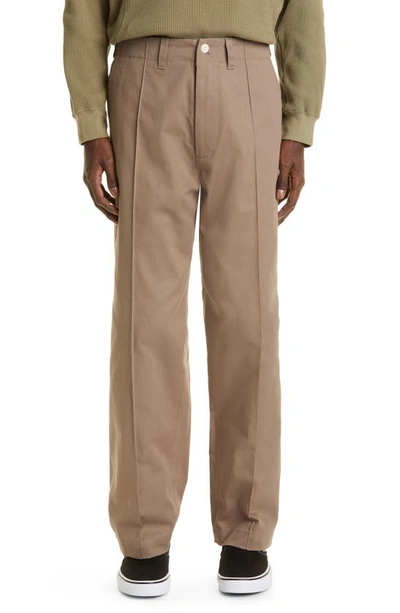 Nicholas Daley '70s Cotton Drill Trousers In Khaki