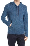 Club Monaco Dark Blue Multi Feel Good Pullover Hoodie In Size Xxl In Dark Blue Multi