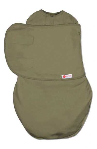 Embe Starter 2-way Swaddle In Leaf Green