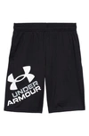 Under Armour Kids' Ua Prototype 2.0 Performance Athletic Shorts (big Boy) In Black / / White