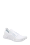 Apl Athletic Propulsion Labs Techloom Bliss White Stretch-knit Sneakers