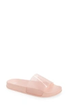 Bp. June Jelly Slide Sandal In Pink Creole