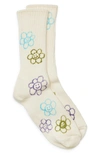 Collina Strada Happy Flowers Socks In Small Happy Flowers