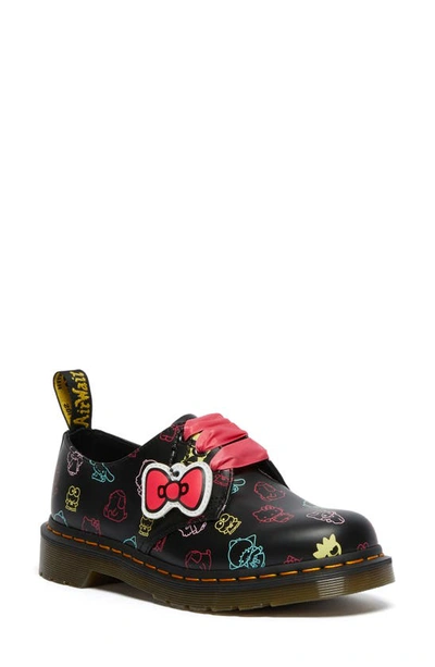 Dr. Martens X Hello Kitty And Friends Derby In Black Leather