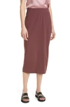 MAX MARA ELVY JERSEY PENCIL SKIRT,377103166000020