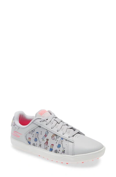 Skechers Go Golf Drive 4 Golf Shoe In Grey