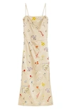 blue embroidered dress Dreamy Blue Embroidered Dress
