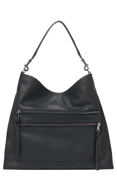 Sac à Main Botkier En Cuir Noir Vintage - Format Grand Sac Fourre-tout (14x9 Pouces) - Occasion Excellent état