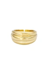 Ettika Dome Ring In Gold