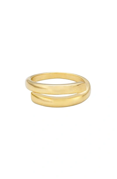 Ettika Single Gold Plated Wrap Ring