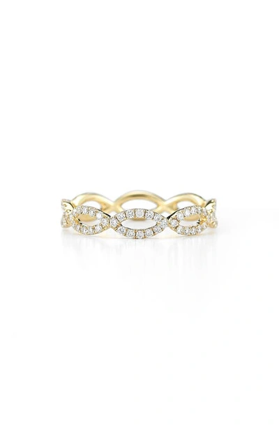 Dana Rebecca Designs Sophia Ryan Infinity Ring In Yellow Gold