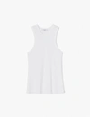 A-LINE RIBBED RACERBACK TANK TOP