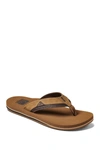 Reef Cushion Dawn Flip Flop In Bronze